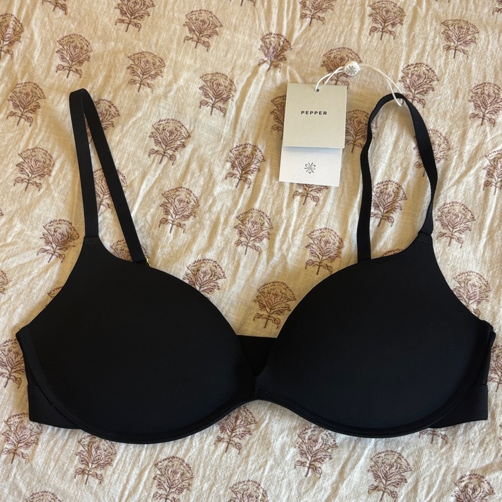 Pepper Black Women's Bra